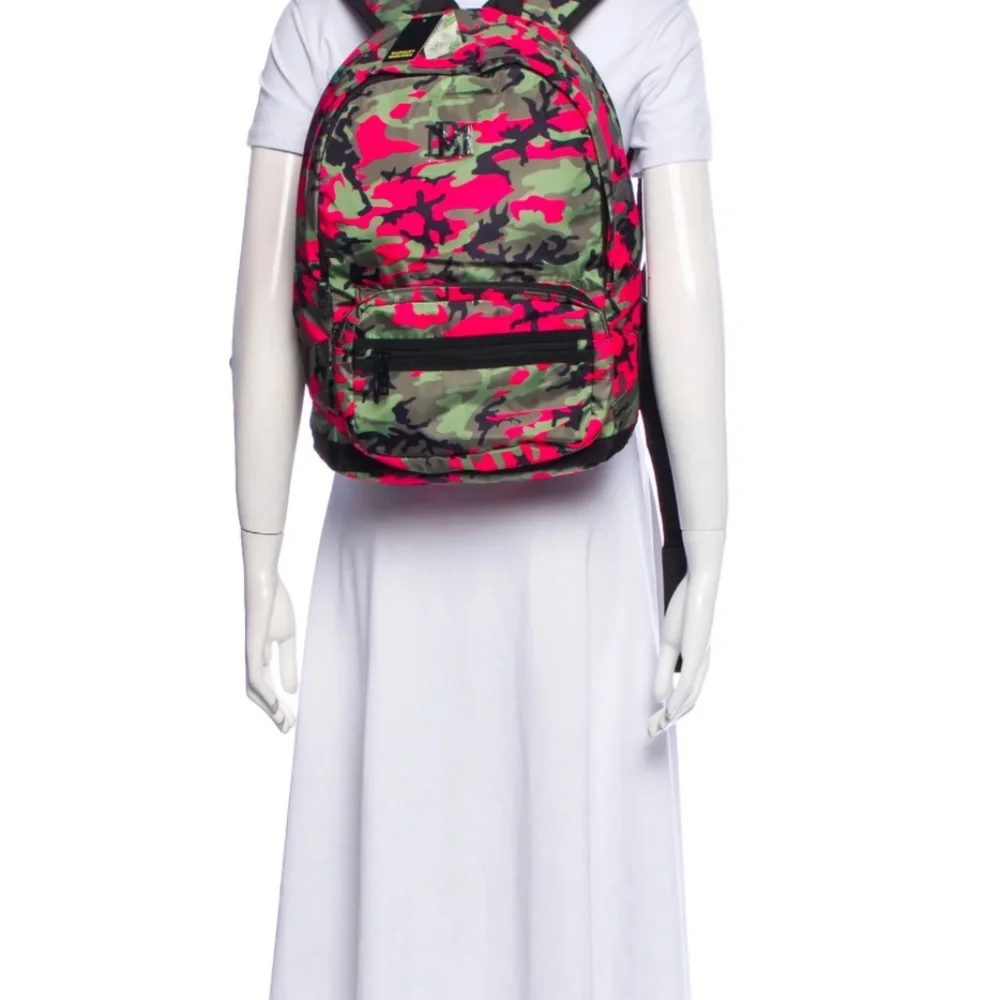 Badgley Mischka Nylon Camouflage Backpack
